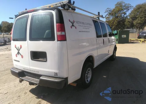 2017 Chevrolet Express 2500 Work Van from USA, damaged, VIN 1GCWGAFF4H1336232